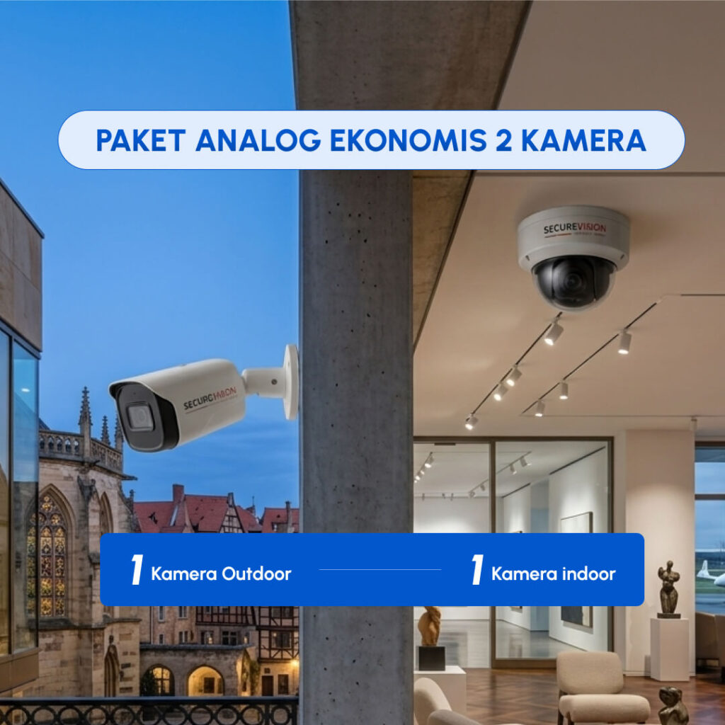 Product analog paket ekonomis 2 kamera
