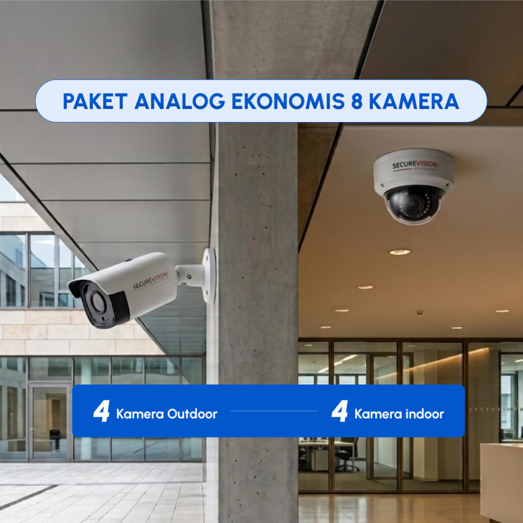 Product analog paket ekonomis 8 kamera
