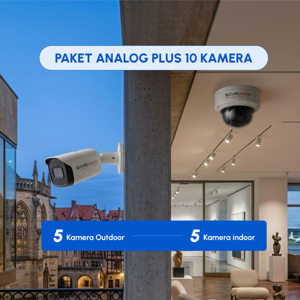 Product analog paket plus 10 kamera