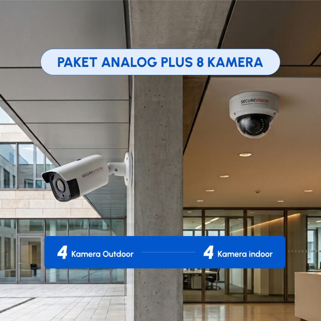 Product analog paket plus 8 kamera